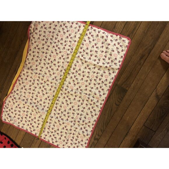 Sozo And Life Is Good Pink Red Ladybug Cotton Blankets - Picture 3 of 5